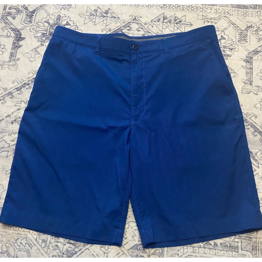 PGA Tour Mens Blue Golf Shorts‎ Size 36 Polyester Blend Lightweight & Stretchy